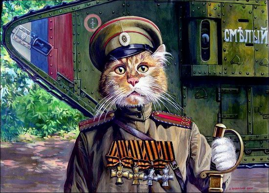 "Epical Cats" of Painter Alexander Zavaly picture 2