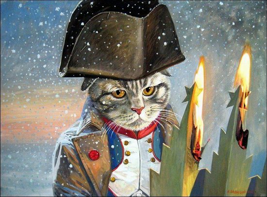 "Epical Cats" of Painter Alexander Zavaly picture 4