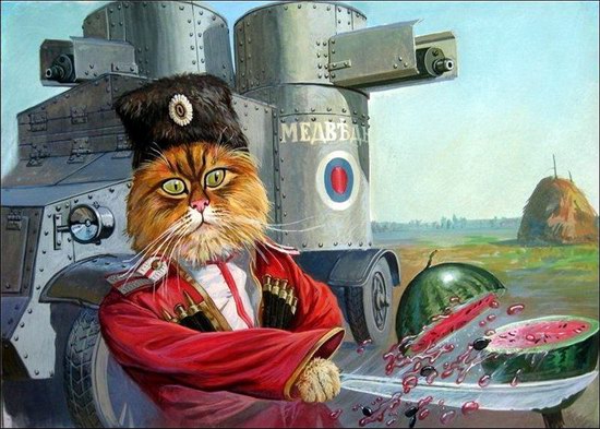 "Epical Cats" of Painter Alexander Zavaly picture 5