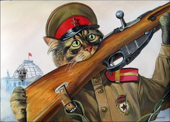 "Epical Cats" of Painter Alexander Zavaly picture 7