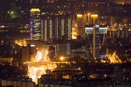 Moscow from Ostankino TV tower top, Russia photo 11