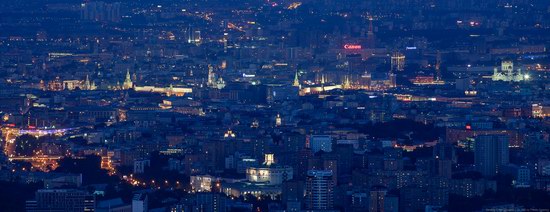 Moscow from Ostankino TV tower top, Russia photo 2