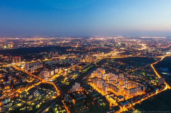 Moscow from Ostankino TV tower top, Russia photo 5