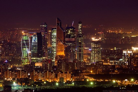 Moscow from Ostankino TV tower top, Russia photo 9