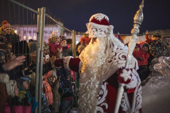 Chief Russian Father Frost in Samara, photo 1