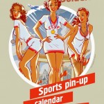 Soviet sports pin-up calendar 2014