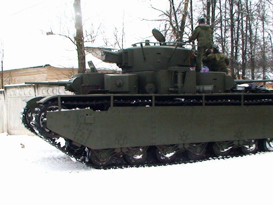Five-turret Soviet tank, photo 4