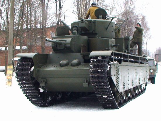 Five-turret Soviet tank, photo 5