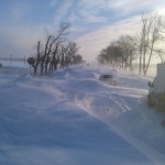 Snow apocalypse in Rostov region
