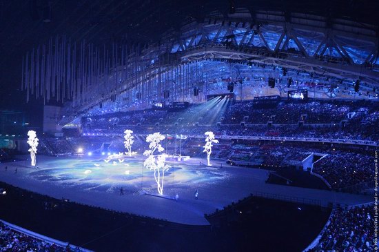 The closing ceremony of the Winter Olympics 2014 in Sochi, Russia, photo 17