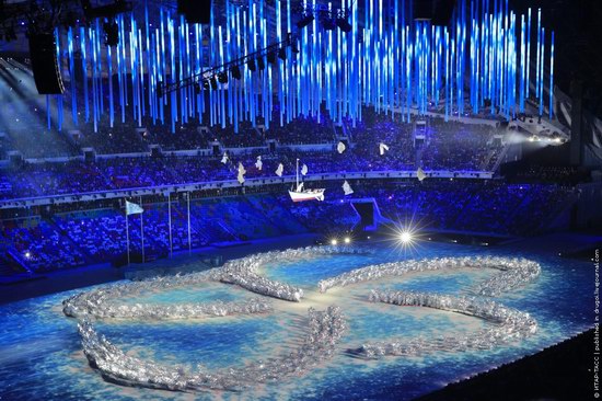 The closing ceremony of the Winter Olympics 2014 in Sochi, Russia, photo 2