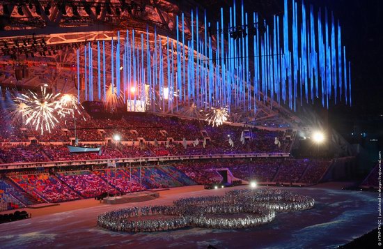 The closing ceremony of the Winter Olympics 2014 in Sochi, Russia, photo 3