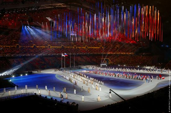 The closing ceremony of the Winter Olympics 2014 in Sochi, Russia, photo 4