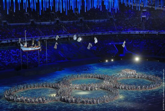 The closing ceremony of the Winter Olympics 2014 in Sochi, Russia, photo 5