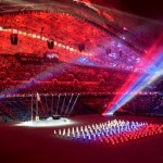 Photo report from the opening ceremony of the Olympics