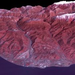 Sochi Olympic Park and surroundings from space