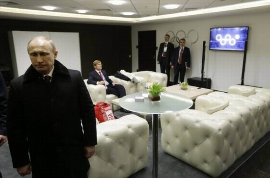 What happens when Putin is not watching the Games, photo 1