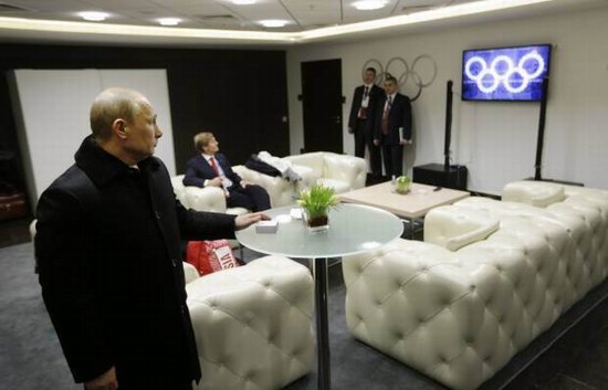 What happens when Putin is not watching the Games, photo 4