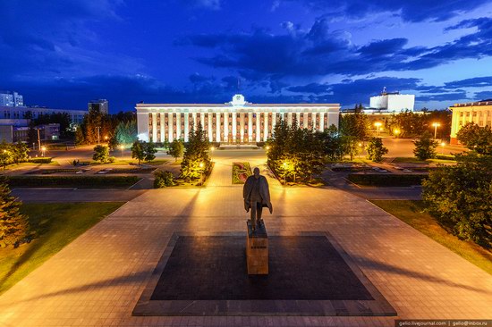 Architecture of Barnaul city, Russia, photo 17