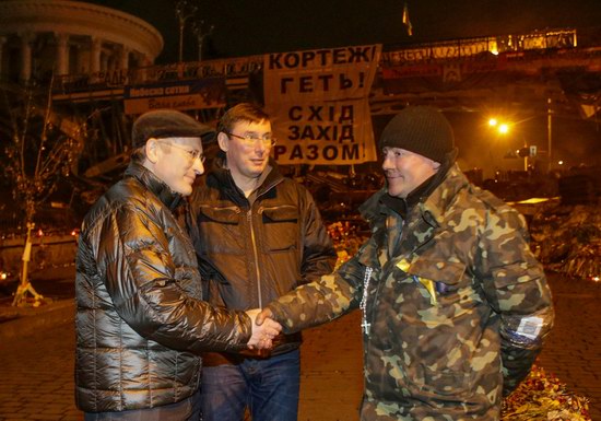 Mikhail Khodorkovsky on the Maidan, Kyiv, Ukraine, photo 3