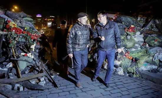 Mikhail Khodorkovsky on the Maidan, Kyiv, Ukraine, photo 6