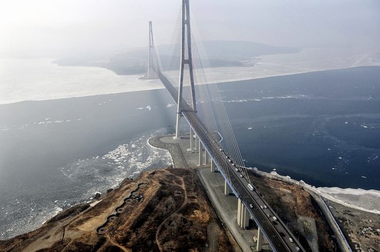 Russky Bridge, Vladivostok, Russia, photo 1