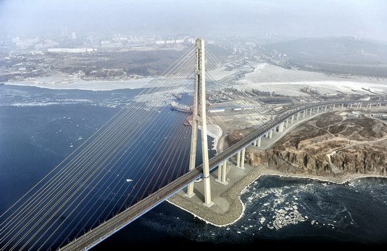 Russky Bridge, Vladivostok, Russia, photo 2