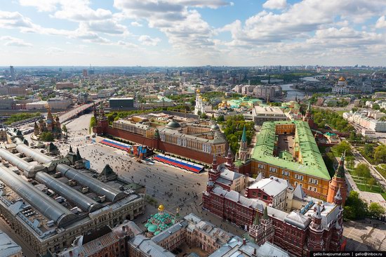 Flying over Moscow - Victory Day parade rehearsal, photo 1