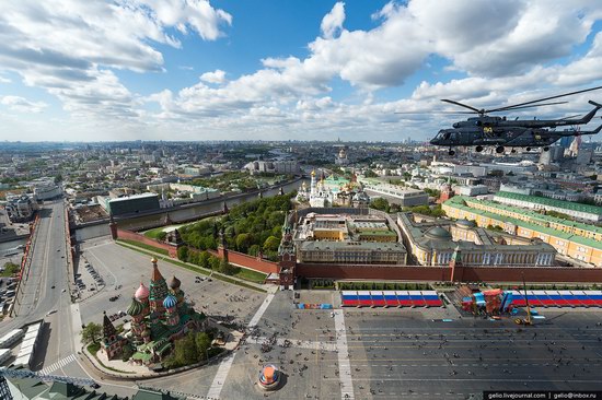 Flying over Moscow - Victory Day parade rehearsal, photo 6