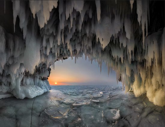 Winter Baikal Lake, Russia, photo 2