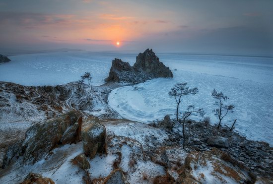 Winter Baikal Lake, Russia, photo 3