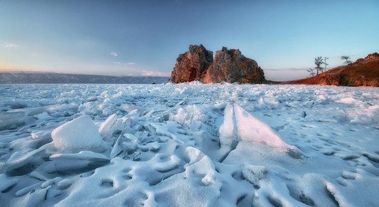 Winter Baikal Lake, Russia, photo 4