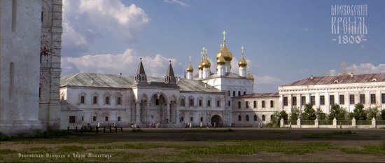 Moscow Kremlin in the early 19th century, Russia, picture 3