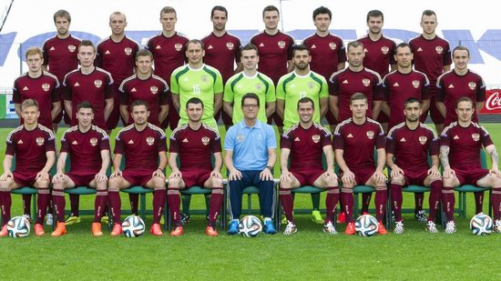 The Russia National Team, the World Cup 2014