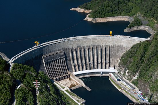 Sayano-Shushenskaya hydropower station, Russia, photo 3