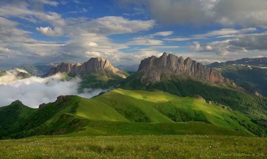 The beauty of the mountainous Adygea, Russia, photo 7