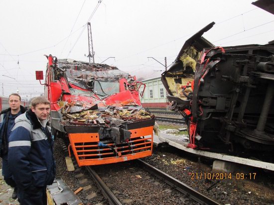 Train crash, Moscow region, Russia, photo 1