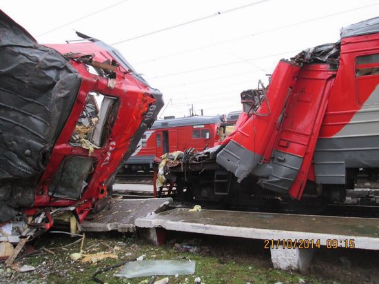 Train crash, Moscow region, Russia, photo 2