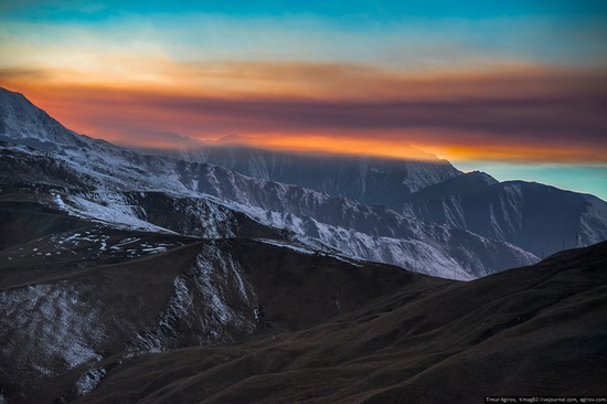 Mountainous Chechnya in late autumn, Russia, photo 2