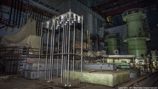 Abandoned nuclear heating plant in Nizhny Novgorod, Russia, photo 17