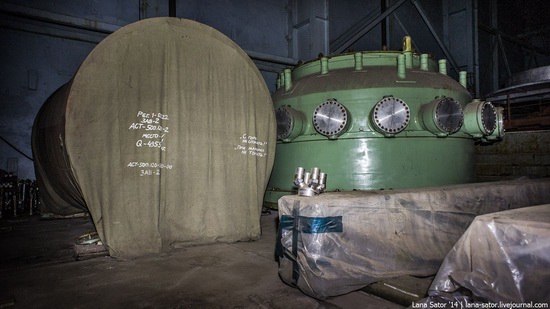 Abandoned nuclear heating plant in Nizhny Novgorod, Russia, photo 18