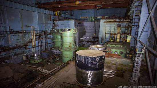 Abandoned nuclear heating plant in Nizhny Novgorod, Russia, photo 19