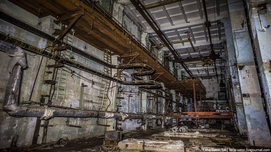 Abandoned nuclear heating plant in Nizhny Novgorod, Russia, photo 9