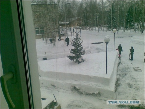 Square snowdrifts, the army of Russia, photo 11