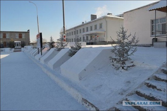 Square snowdrifts, the army of Russia, photo 15