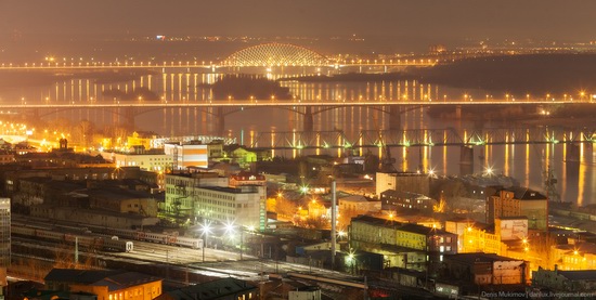 Night views of Novosibirsk, Siberia, Russia, photo 5