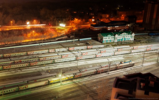 Night views of Novosibirsk, Siberia, Russia, photo 8