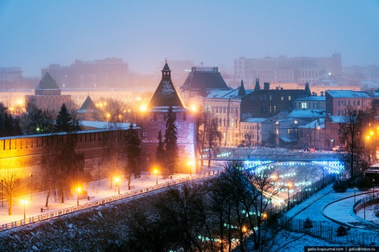 Winter in Nizhny Novgorod, Russia, photo 1