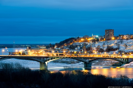 Winter in Nizhny Novgorod, Russia, photo 11