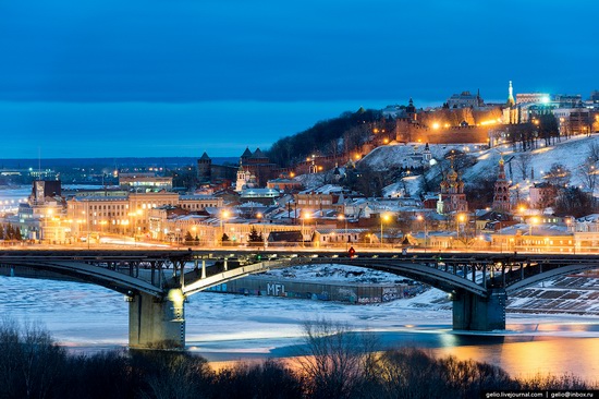 Winter in Nizhny Novgorod, Russia, photo 2